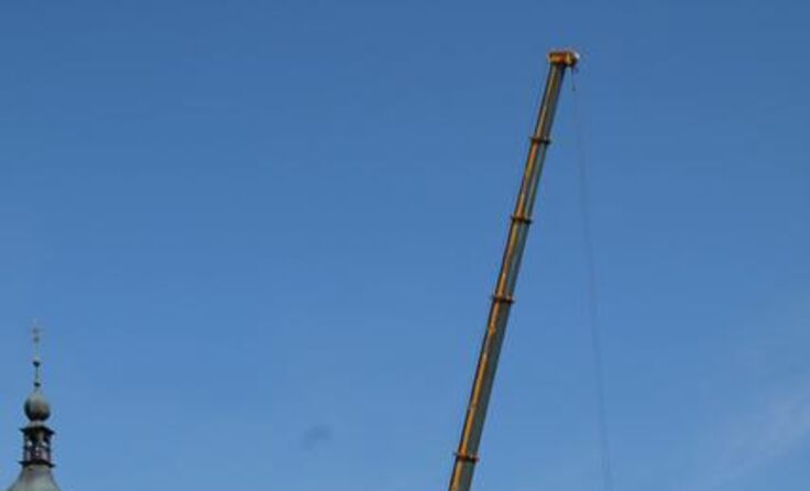 Durch geänderte Arbeitsschritte ändern sich die Termine für Anlieferung und Abtransport.