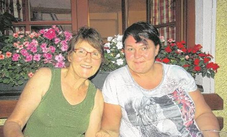 Auch die Damen waren mit vollem Einsatz beim vergangenen Jodelabend.