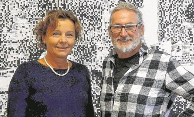 Heidrun Anger und Pius Litzlbauer bieten Malkurse für Kinder und Jugendliche.