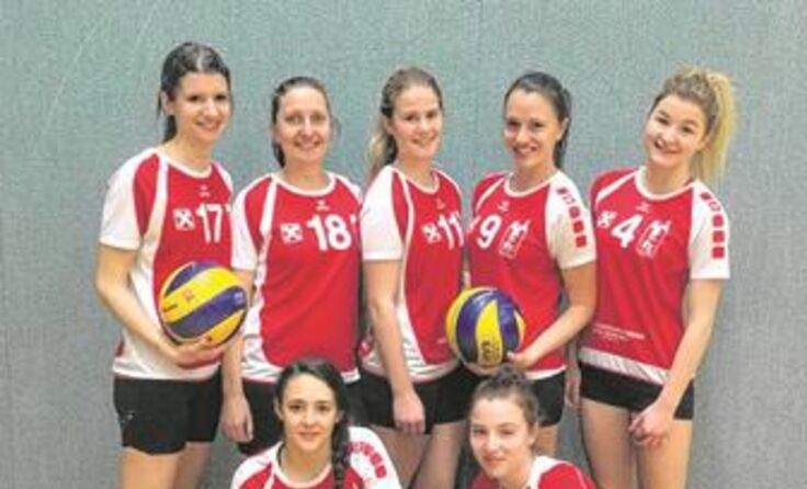Das junge Damenteam des UVC Waidhofen blickt positiv in die Zukunft.