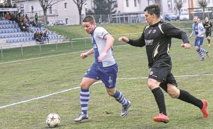 Jozsef Rompos erzielte kurz vor dem Schlusspfiff das 1:0 für die SG Waidhofen.