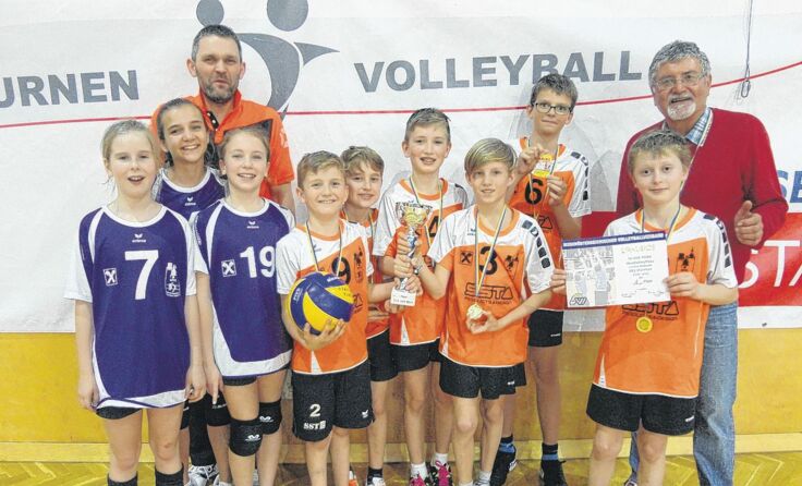 Die Burschen des UVC holten den U12-Landesmeistertitel nach Waidhofen.