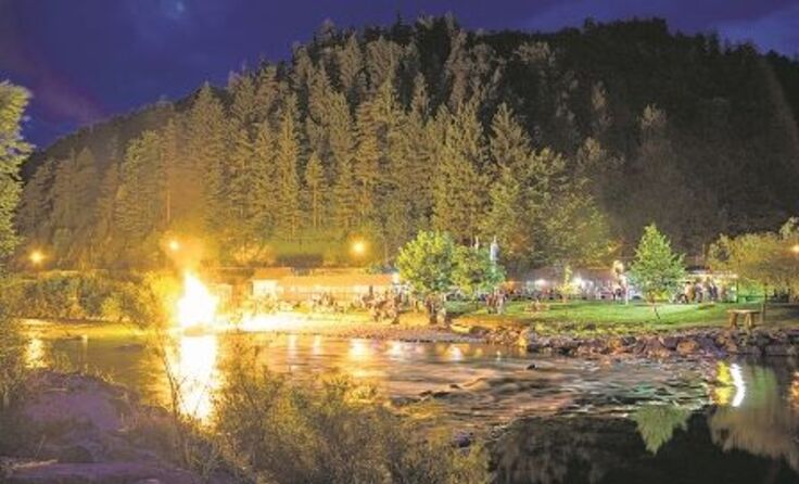 Wild-romantische Atmosphäre im Strandbad der Königsberggemeinde