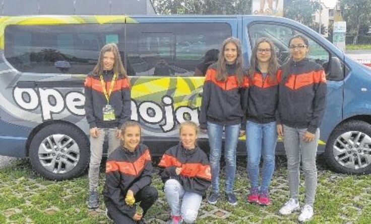 Die U13-Girls verloren im Achtelfinale mit nur zwei Punkten gegen Italien.