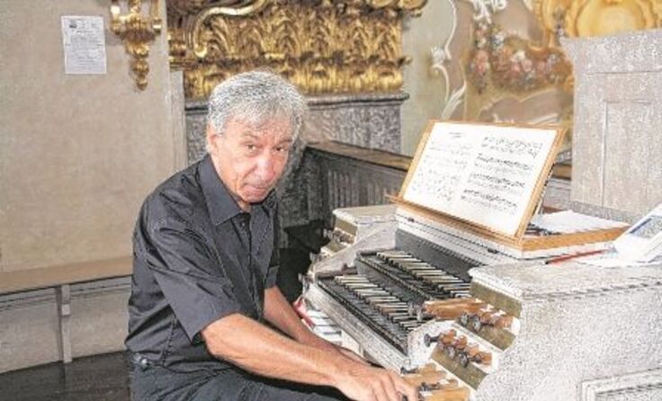 Bruno Oberhammer orgelt sowohl am Sonntagberg als auch in Seitenstetten. 