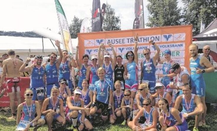 Die erfolgreiche Triathlonsektion der Sportunion Waidhofen/Ybbs