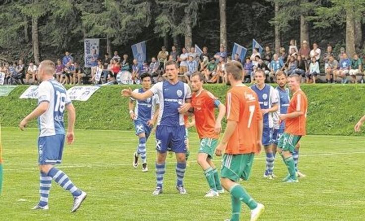 Der SV Opponitz musste sich mit einem knappen 3:4 geschlagen geben.