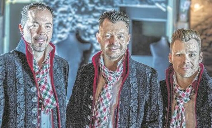 Enterten mit ihrem Hit „Wüst Du“ die Top 20 der Ö3-Austrian-Charts. Foto: Wahnsinns 3