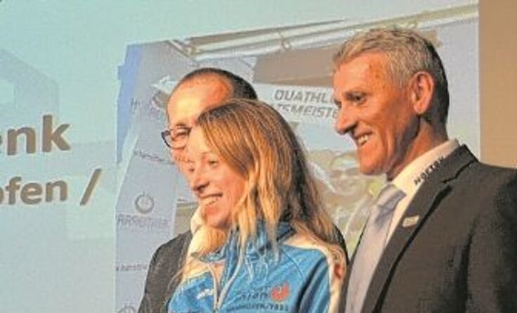 Victoria Schenk wurde als NÖ-Triathletin des Jahres ausgezeichnet.