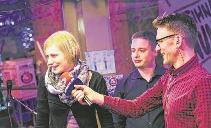 Einen Heiratsantrag zum Fest der Liebe – Was kann es Schöneres geben!? Fotos: Ö3/Martin Krachler