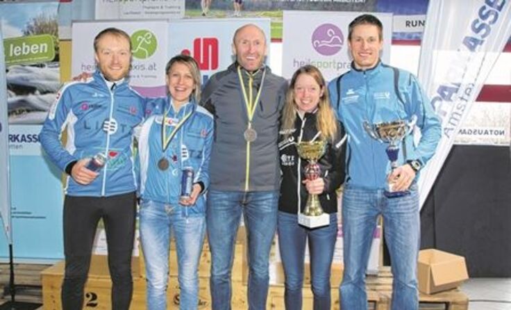 Vadym Trykoz, Uschi Schubert, Rene Vojtek, Victoria Schenk, Franz Reingruber (v. li.)
