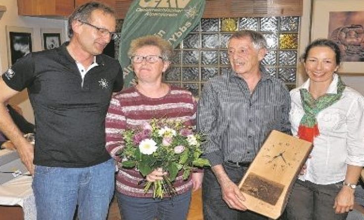 Foto (v. l.): Josef Merkinger, Christl und Herbert Schnabler, Susanne Gamp
