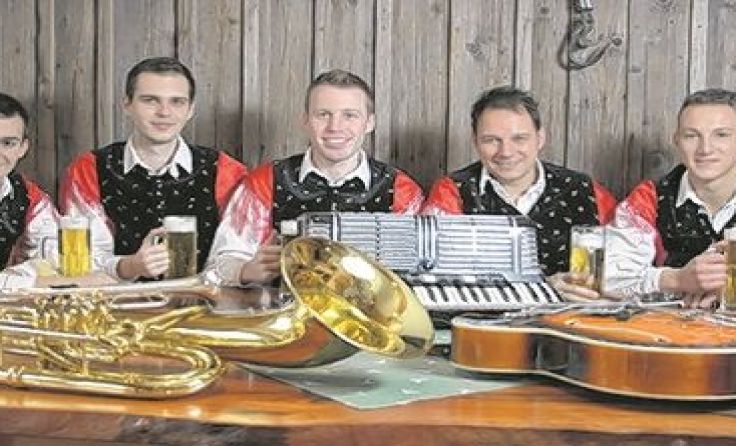 Am Sonntag spielen „Die Jungen Waidhofner Buam“ beim Bergfest auf. Foto: Junge Waidhofner Buam