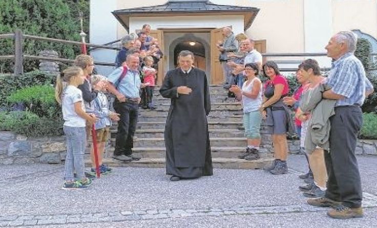 Von Konradsheim aus machte man sich gemeinsam auf den Weg nach Böhlerwerk.