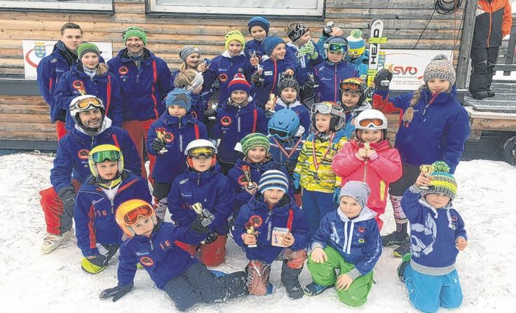 Auf insgesamt 16 Podestplätze können die Nachwuchs-Racer stolz sein. Fotos: Union.Wyntersport