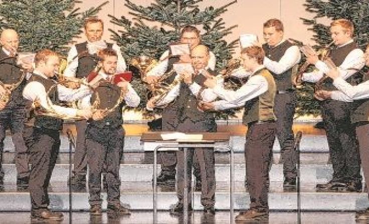 Mit den Jagdhörnern begeistern die Musiker jedes Jahr aufs Neue ihr Publikum.
