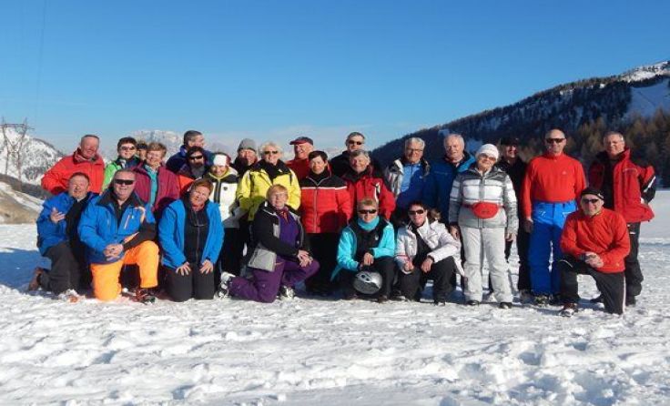 Die Skiwoche stand dieses Jahr unter der Reiseleitung von Paul Konecny. 