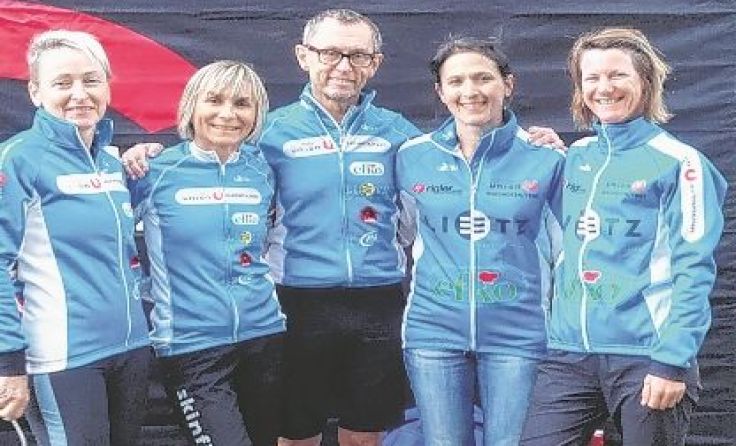 Foto (v. l.): Stefanie Amesbichler, Christa Hraby, Klaus Hraby, Michaela Luger, Sabine Strambach