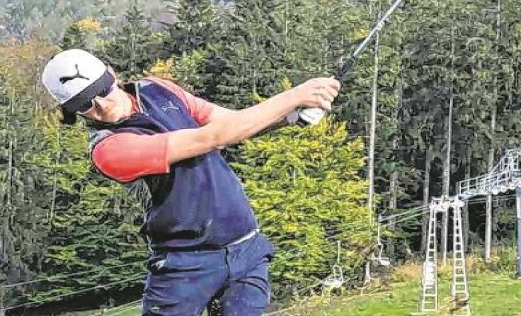 Sieger beim Golfturnier der besonderen Art: Christoph Gollonitsch