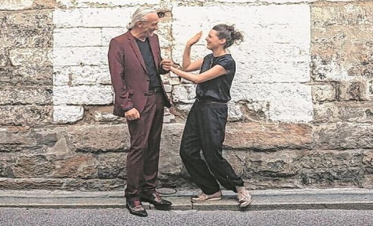 Mathias Rüegg und Lia Pale lernten sich 2012 bei Porgy and Bess kennen. Foto: Severin Koller