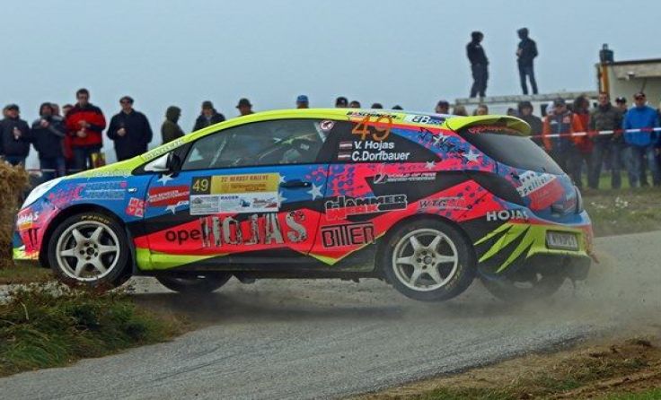Von 76 gestarteten Teams fuhr das Team Hojas/Dorfbauer auf Platz 15. Foto:FesslRallyePics 