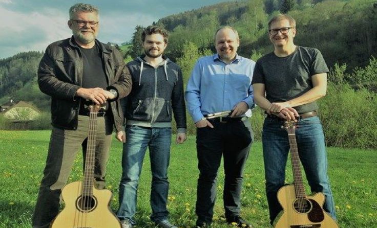 Alle vier Musiker von Painted Fence stammen aus dem Raum Waidhofen. Foto: Painted Fence