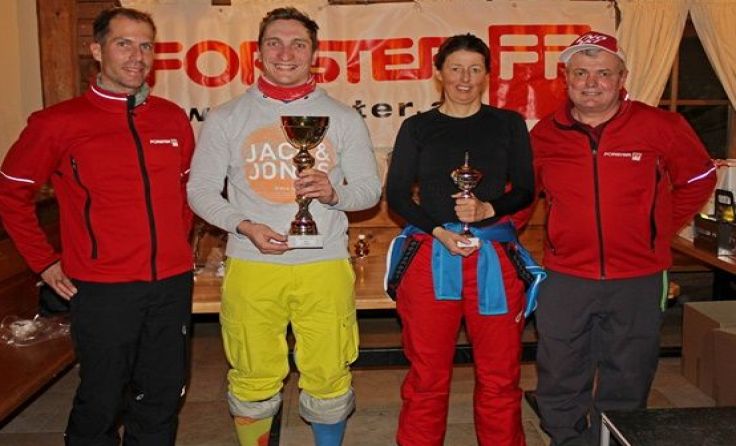 Die beiden Betriebs-Skimeister: Tobias Schraml und Dorli Hofmacher (Foto: Forster)