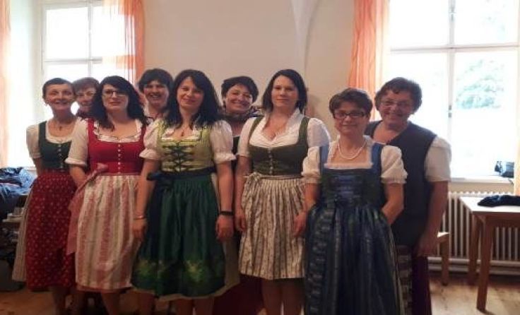 Die sieben neu gewählten Ortsbäuerinnen von Waidhofen Foto: Eva Gürtler