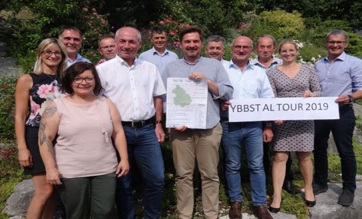 Die Gemeindevertreter machen sich an zwei Tagen auf Tour durch das Ybbstal. Foto: NÖ.Regional.GmbH