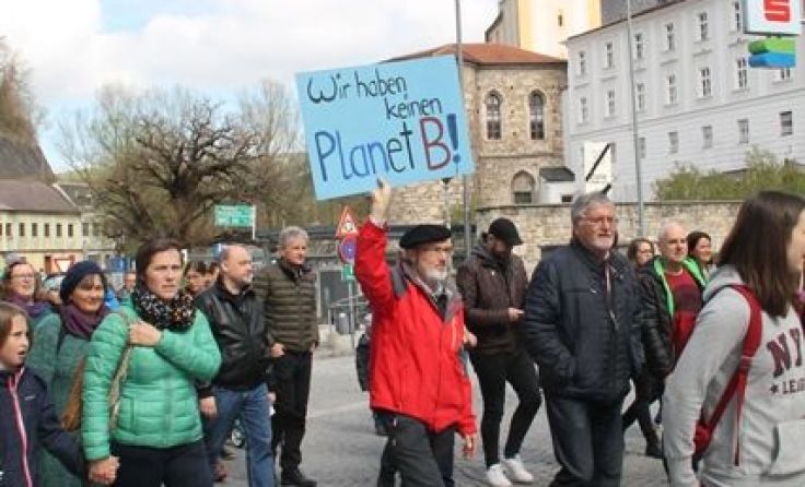 Zum 8. Klimaprotest erreichte uns von Franz Kößl ein Leserbrief. Foto: Karin Novak