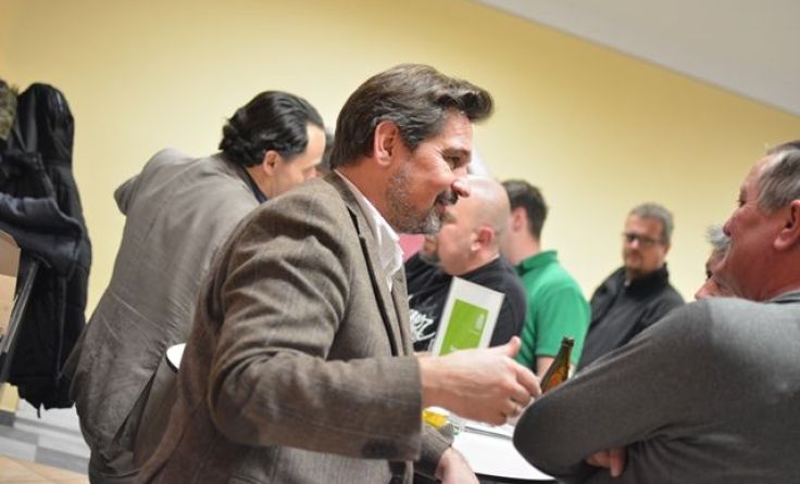 WVP-Bürgermeister Werner Krammer steht den Bürgern Rede und Antwort. Foto: Stadt Waidhofen
