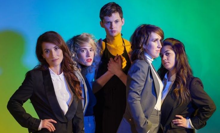 Die Musiker von Alma bringen moderne, lässige Volksmusik in den Plenkersaal. Foto: Dahlia Spiegel