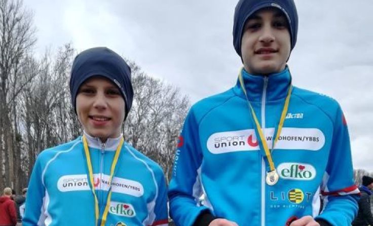 Zwei Landesmeister: Ajdin Hasic und Damjan Eror (r.) Fotos: Sportunion Waidhofen/Ybbs