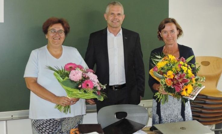Ingrid Rabensteiner, Martin Pfeiffer, Anita Schorn (v. l.) Foto: FSB Gleiß