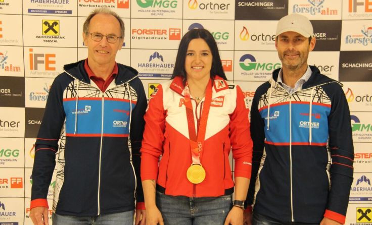 Wolfgang Schorn, Katharina Huber, Gerhard Langsenlehner (v. l.) (Foto: Sportunion Waidhofen/Ybbs)