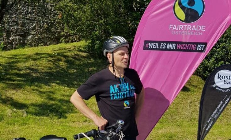 Thomas Wackerlig begibt sich von 7. bis 16. Juni auf die zweite Fair Bike Tour in Folge. (Foto: zVg)