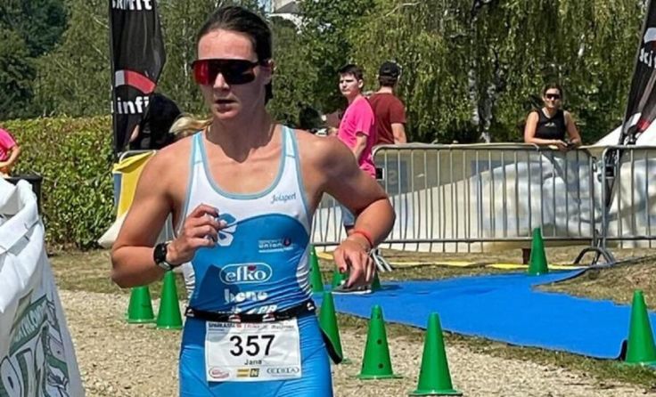 Landesmeisterin auf der Sprintdistanz Jana Recinsky (Foto: zVg)
