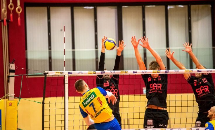 Der VCA unterliegt auswärts und hält im Moment den vierten Tabellenrang. (Foto: Peter Maurer/VCa)