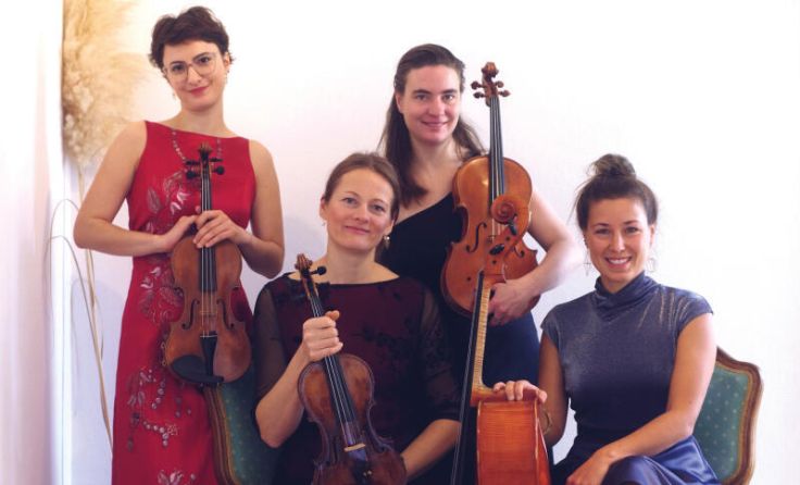 Das Mirevka Ensemble beehrt das Schloss St. Peter/Au. (Foto: Irma Servatius)