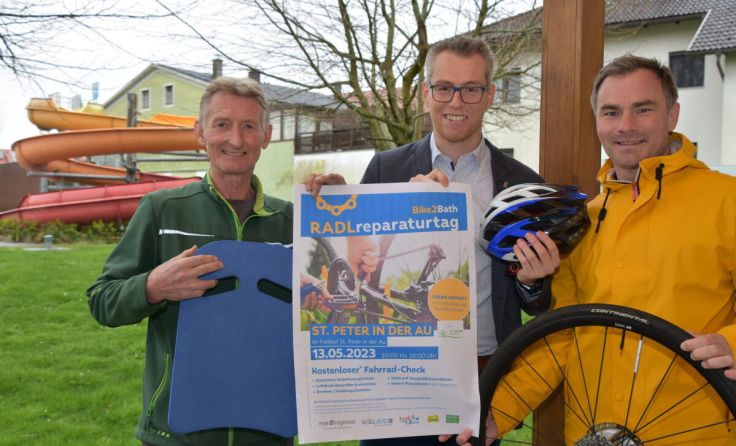 Zum ersten Mal findet in St. Peter Bike2Bath statt. (Foto: Marktgemeinde St. Peter/Au)