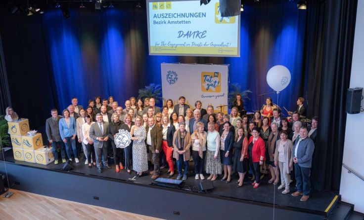 Alle Ausgezeichneten aus dem Bezirk Amstetten (Foto: MS-Fototeam Martin Mathes)