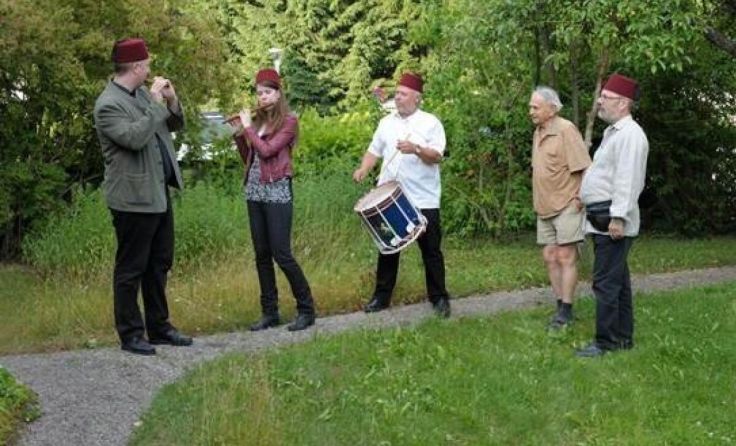 Türkenpfeifer sammeln für Bedürftige. (Foto: Dieter Almberger)