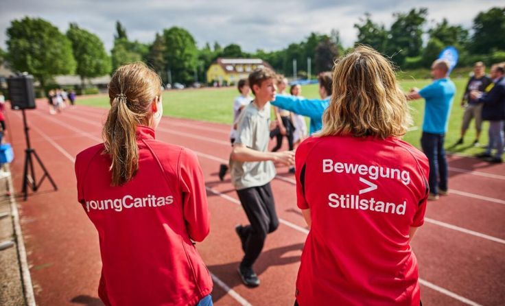 Auch die Polytechnische Schule St. Peter/Au war dabei. (Foto: Presse & Foto Franz Gleiß)