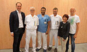 Anästhesist Rogenhofer übergibt an Steinbacher