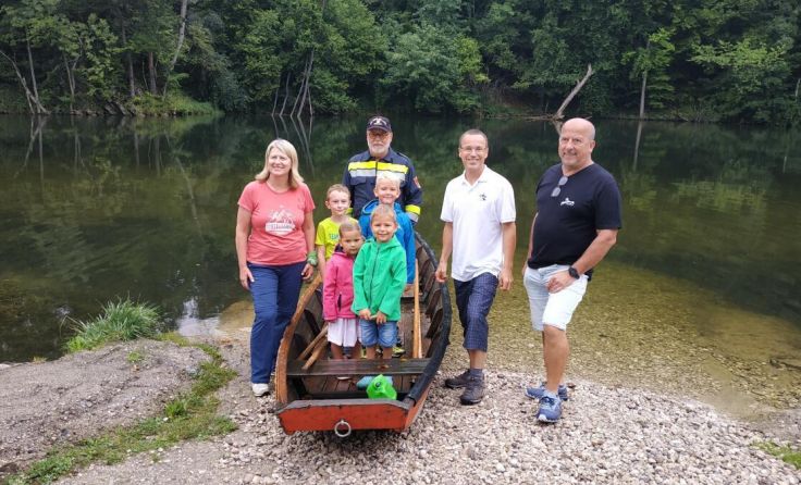 Zillenfahrten beim Jubiläums-Naturbadfest 2022 (Foto: zVg)