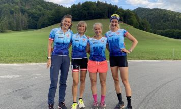 Erzbergrun 2023 – Vier Girls von der Waidhofner Sportunion