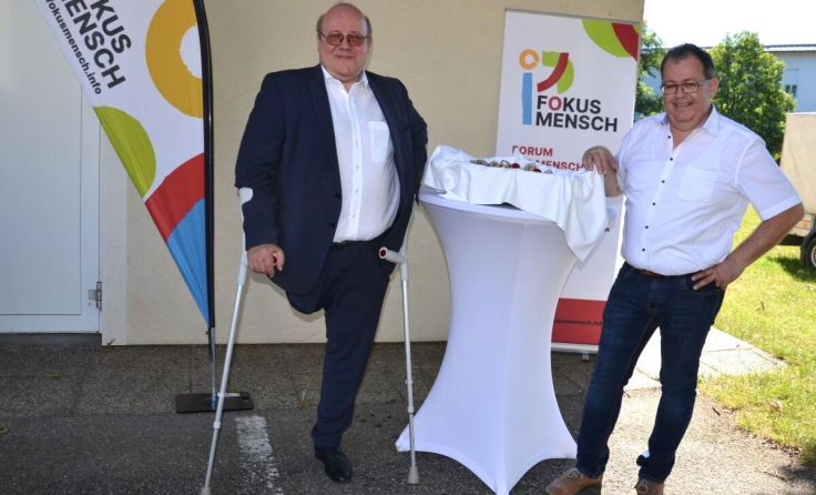 Wolfgang Neuhuber und Michael Leitner (r.) (Foto: Fokus Mensch)