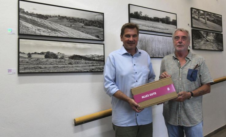 Bürgermeister Werner Krammer und Horst Marka (r.) (Foto: Stadt Waidhofen)