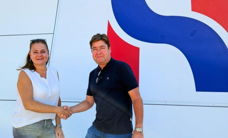 Peter Steinmayr und Gerlinde Gründling (Foto: Hopferwieser + Steinmayr intern)
