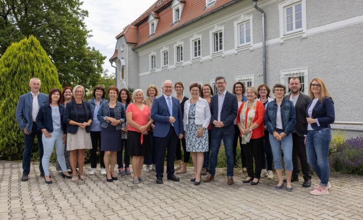 Das Team des Bildungszentrums freut sich auf das 30-Jahr-Jubiläum. (Foto: F. Pfaffenbichler)